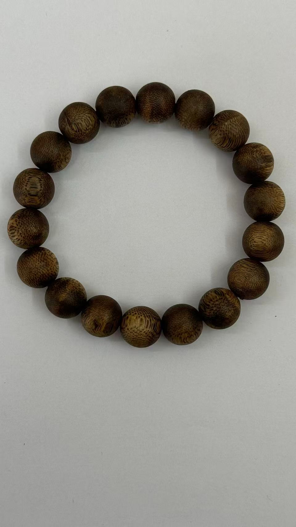 Authentic Kynam Agarwood Round Bead Bracelet Necklace - Premium Kyara