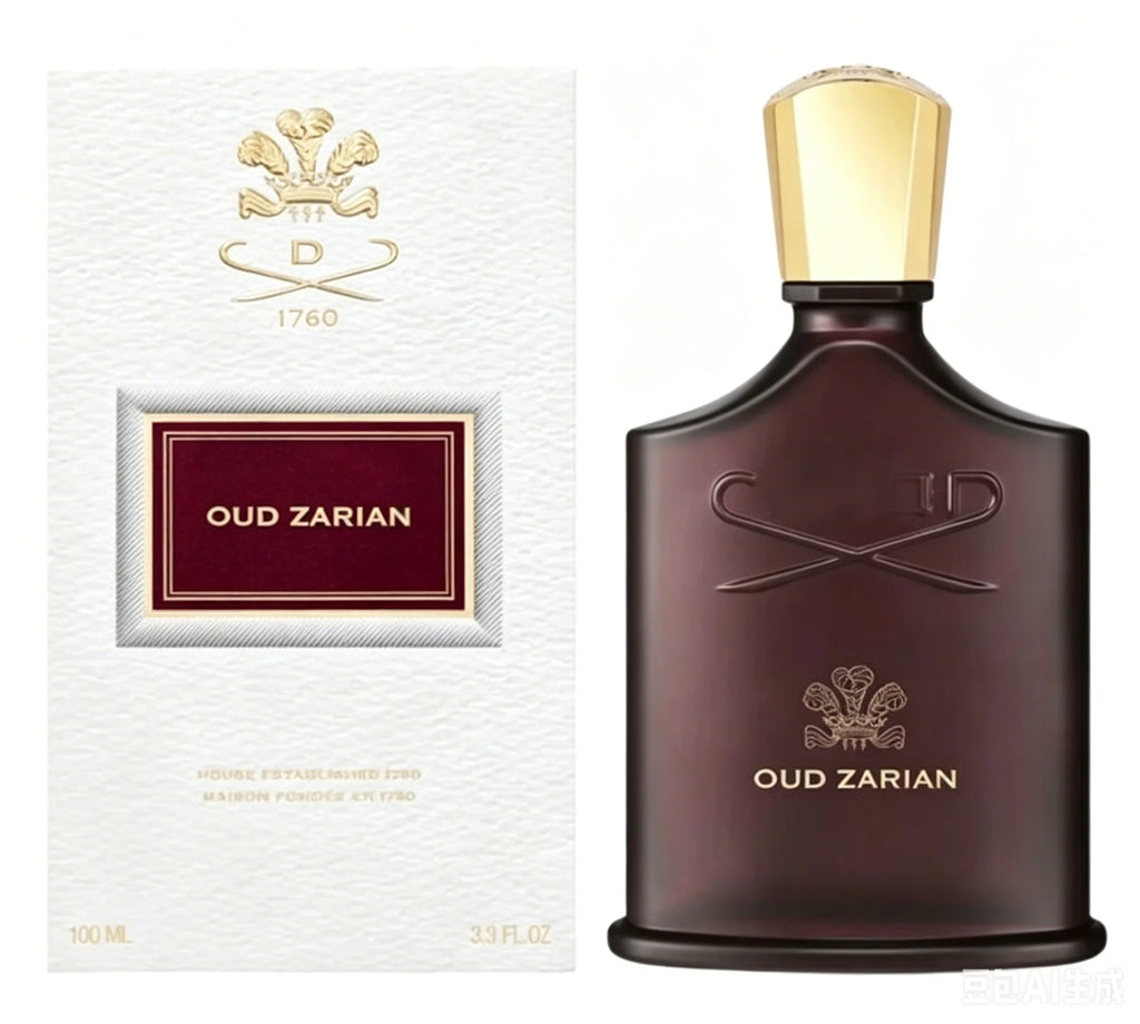 C.REEDOud Zarian Eau de Parfum 100ml, Resinous Agarwood Oud Smoky Oriental Woody Luxury Niche Unisex Fragrance with Saffron Rose Patchouli Warm Amber Sandalwood Soft Musk, Long Lasting Intense Deep Scent for Fall Winter Evening Date Night Formal Event