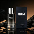 JUYIPFM GOAT Agarwood Woody Eau de Parfum Spray for Unisex – Rich Oud, Warm Amber & Sandalwood Scent, Powerful Long‑Lasting Sillage, Perfect Anniversary & Holiday Gift, 50 ml / 1.7 fl oz