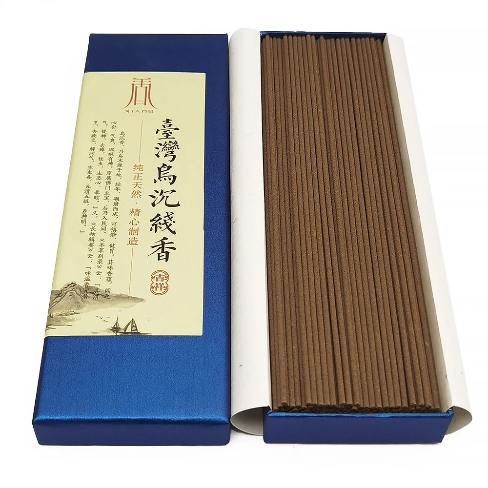 Natural Indian Sandalwood & Taiwanese Agarwood Incense Sticks, Chemical Free, Relaxation, Meditation & Aroma Diffusion