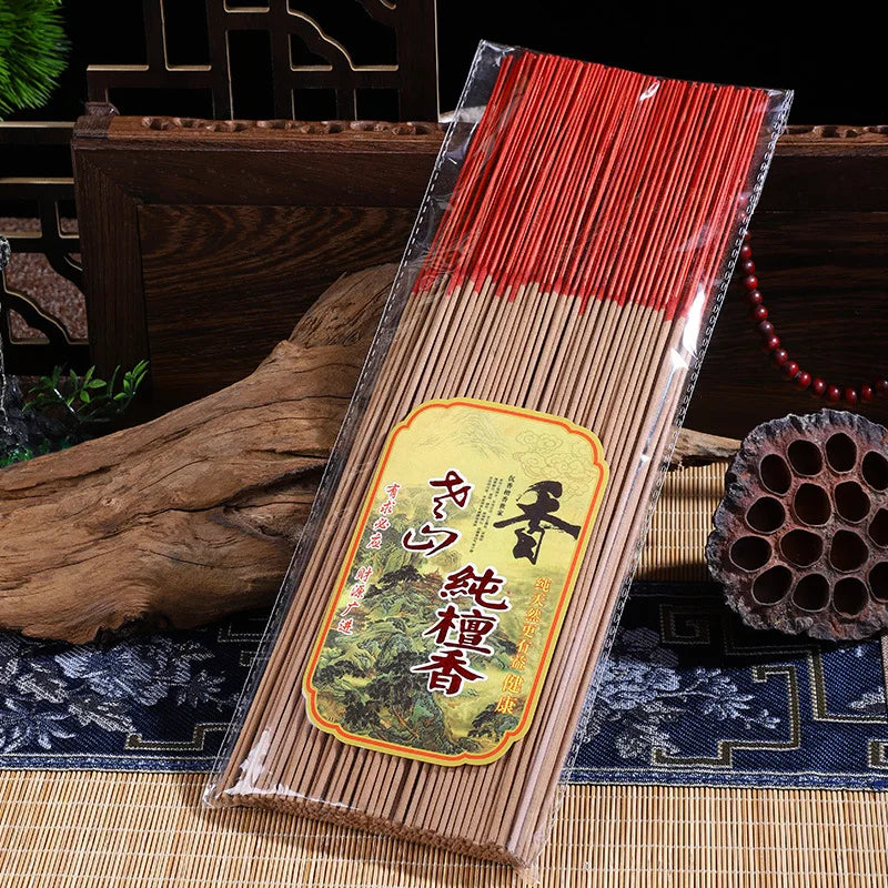 Micro Smoke Natural Sandalwood Agarwood Bamboo Stick Incense Home Buddhism Fragrance Tea Room Buddhist Incense Meditation