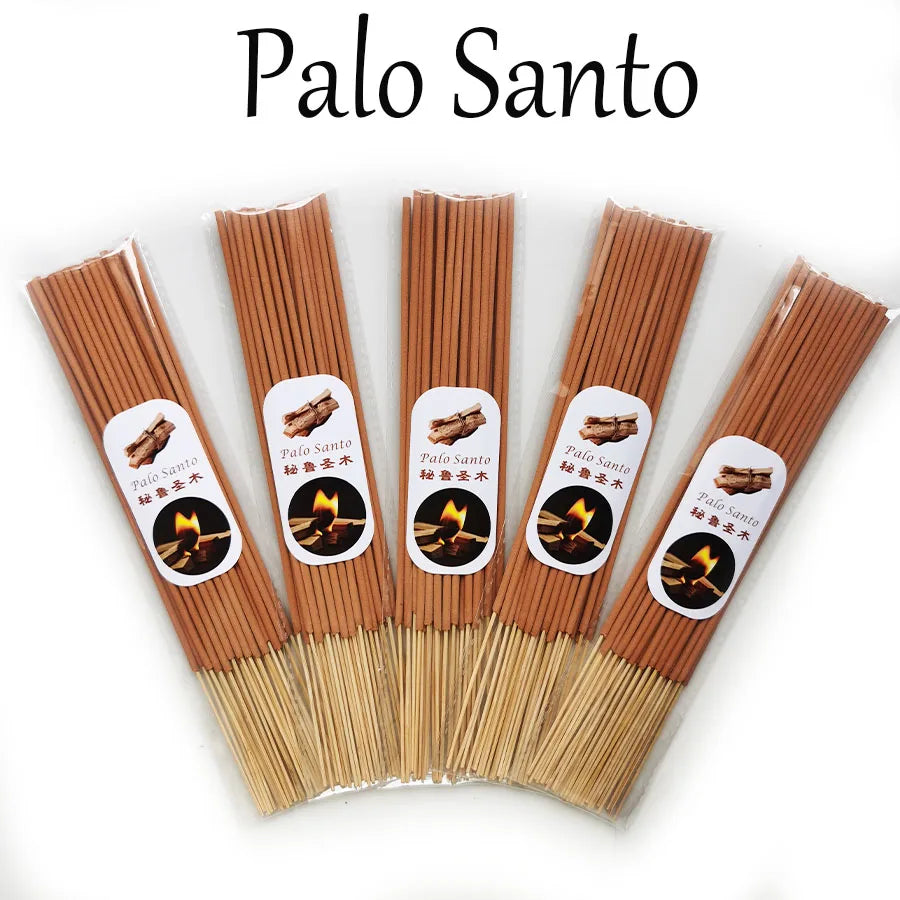 30/80pcs Premium Peruvian Sacred Wood Incense Stick Suitable for Yoga, Meditation, Purifying Ideal Emotional Boosting