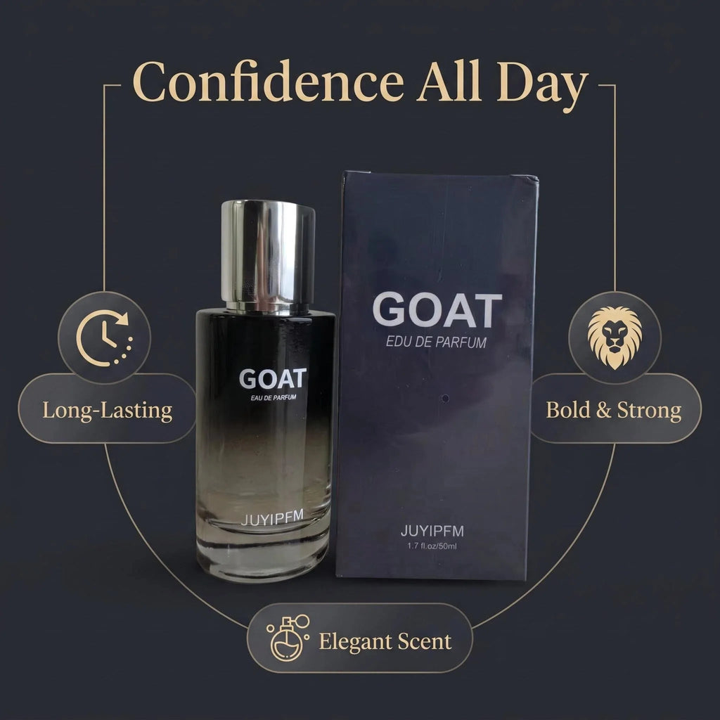 JUYIPFM GOAT Agarwood Woody Eau de Parfum Spray for Unisex – Rich Oud, Warm Amber & Sandalwood Scent, Long-Lasting Premium Fragrance, Perfect Gift, 50 ml / 1.7 fl oz