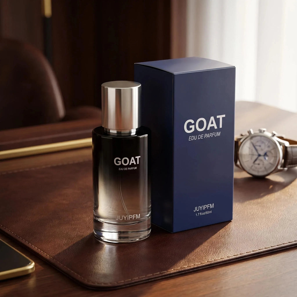 JUYIPFM GOAT Agarwood Woody Eau de Parfum Spray for Unisex – Rich Oud, Warm Amber & Sandalwood Scent, Long-Lasting Premium Fragrance, Perfect Gift, 50 ml / 1.7 fl oz