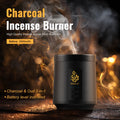 Charcoal Oud 2-in-1 Electric Incense Burner Type-C Portable Burner Aoma Diffuser for Car