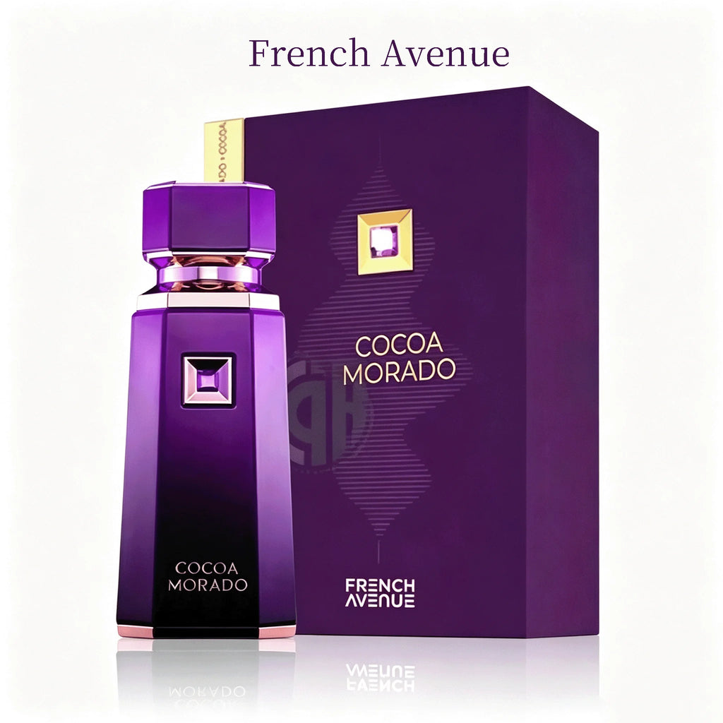 Luxury Oriental Gourmand Woody Balsamic Eau De Parfum 100ml French Avenue Cocoa Morado Saffron Cardamom Agarwood Cocoa Butter Vanilla Tonka Bean Noble Unisex Scent Perfume