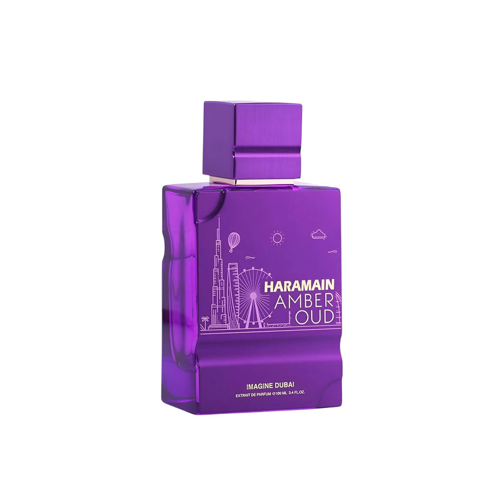 Al Haramain Amber Oud Imagine Dubai Extrait De Parfum Spray for Unisex – Warm Oriental Amber, Oud & Woody Scent, Long-Lasting High-Concentration Fragrance, Perfect Gift, 3.4 Fl oz / 100 ml