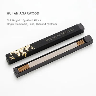 Natural Agarwood & Sandalwood Incense Sticks 21cm