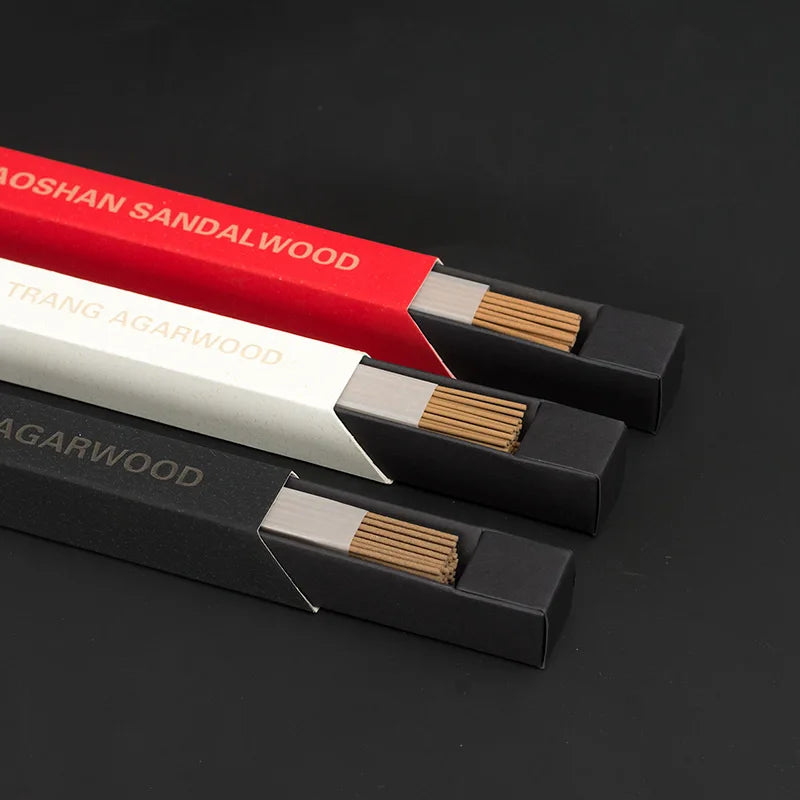 Natural Agarwood & Sandalwood Incense Sticks 21cm