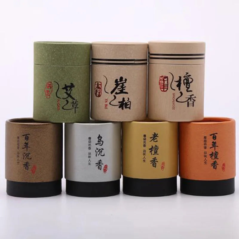 2hour/48 Coils Natural Sandalwood Agarwood Coil Incense Buddha Yoga Incense Indoor Smell Burning Home Decor