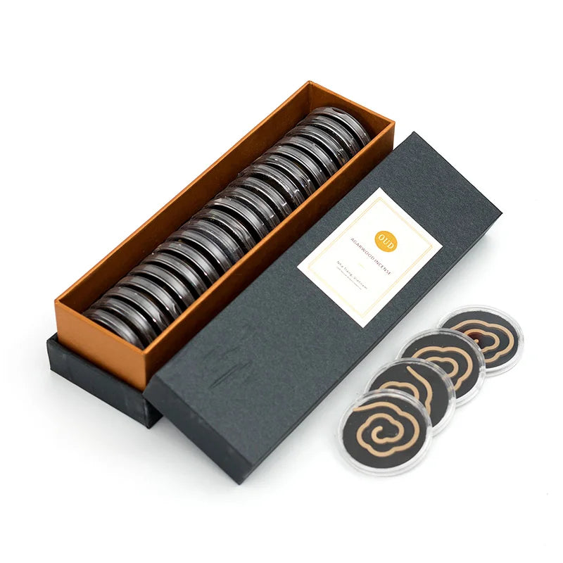 Agarwood Incense Coil for Meditation & Living Room