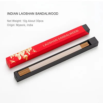 Natural Agarwood & Sandalwood Incense Sticks 21cm