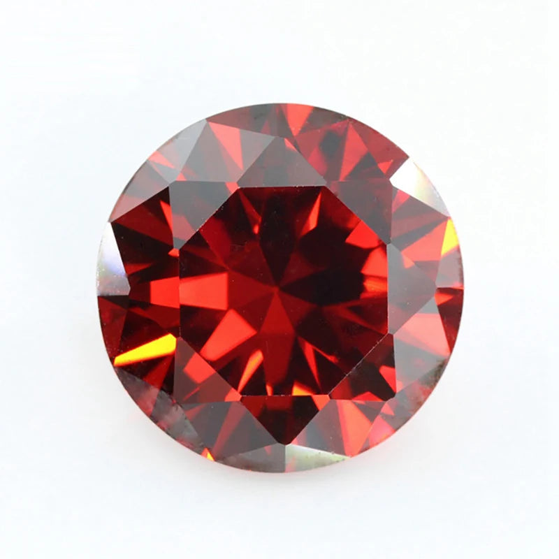 5A Qaulity 1.0~3.0mm Various 20 Colors Loose Cubic Zirconia Stones Round Brilliant Cut Loose CZ Synthetic Gem For Woman Jewelry