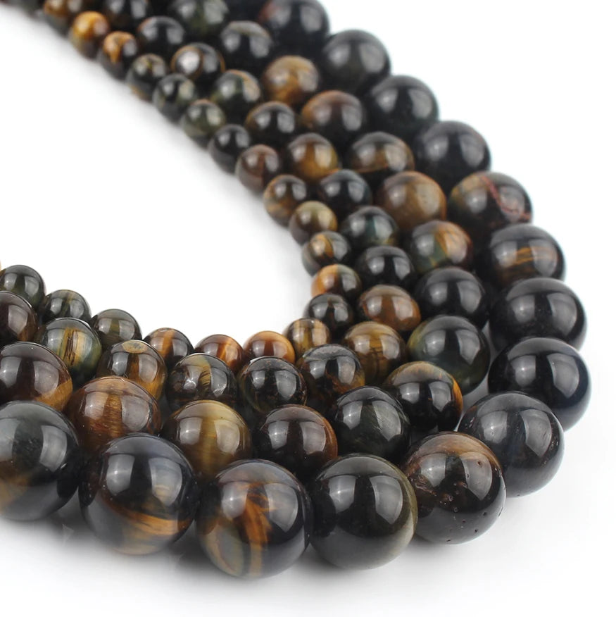10mm Yellow Tiger Eye Beads for DIY Jewelry Making