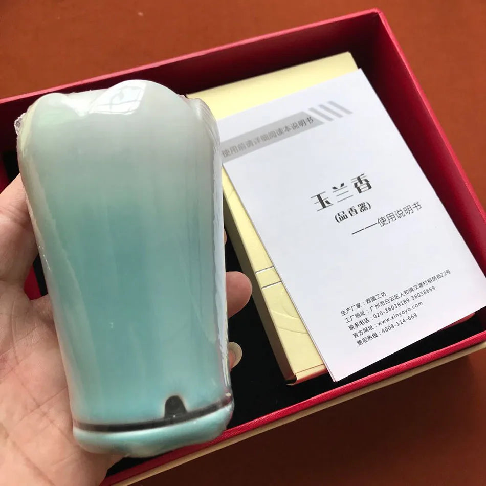 YuLanXiang Kynam Electric incense burner kyara wood heater Portable Rechargeable Ceramic Made in China aloeswood incense censer