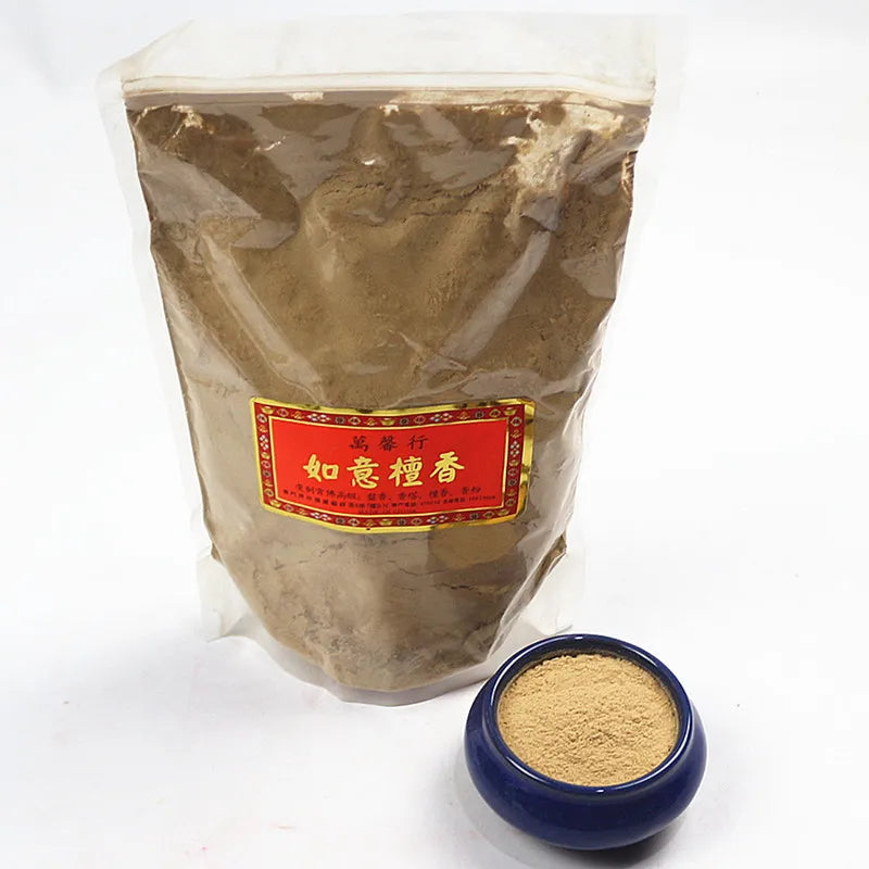250g 500g  Natural Sandalwood Powder for Buddha Home Indoor Air Purification Sandalwood Powder Aromatherapy