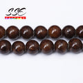 Brown Jade Beads 10mm Round DIY Jewelry Making