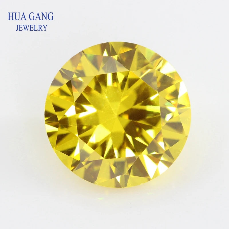 5A Qaulity 1.0~3.0mm Various 20 Colors Loose Cubic Zirconia Stones Round Brilliant Cut Loose CZ Synthetic Gem For Woman Jewelry