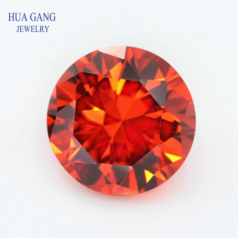 5A Qaulity 1.0~3.0mm Various 20 Colors Loose Cubic Zirconia Stones Round Brilliant Cut Loose CZ Synthetic Gem For Woman Jewelry