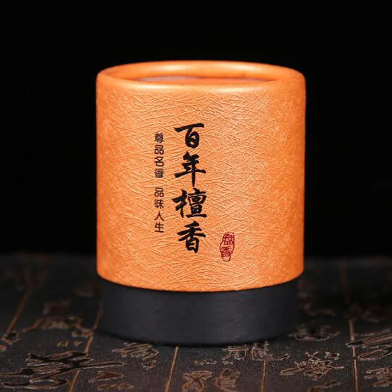 2hour/48 Coils Natural Sandalwood Agarwood Coil Incense Buddha Yoga Incense Indoor Smell Burning Home Decor