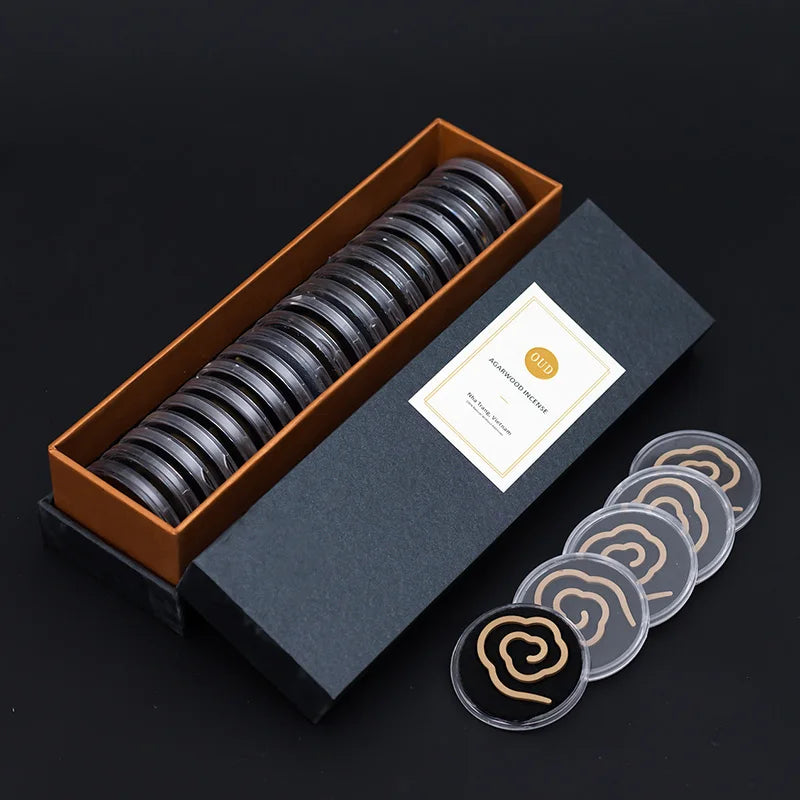 Agarwood Incense Coil for Meditation & Living Room
