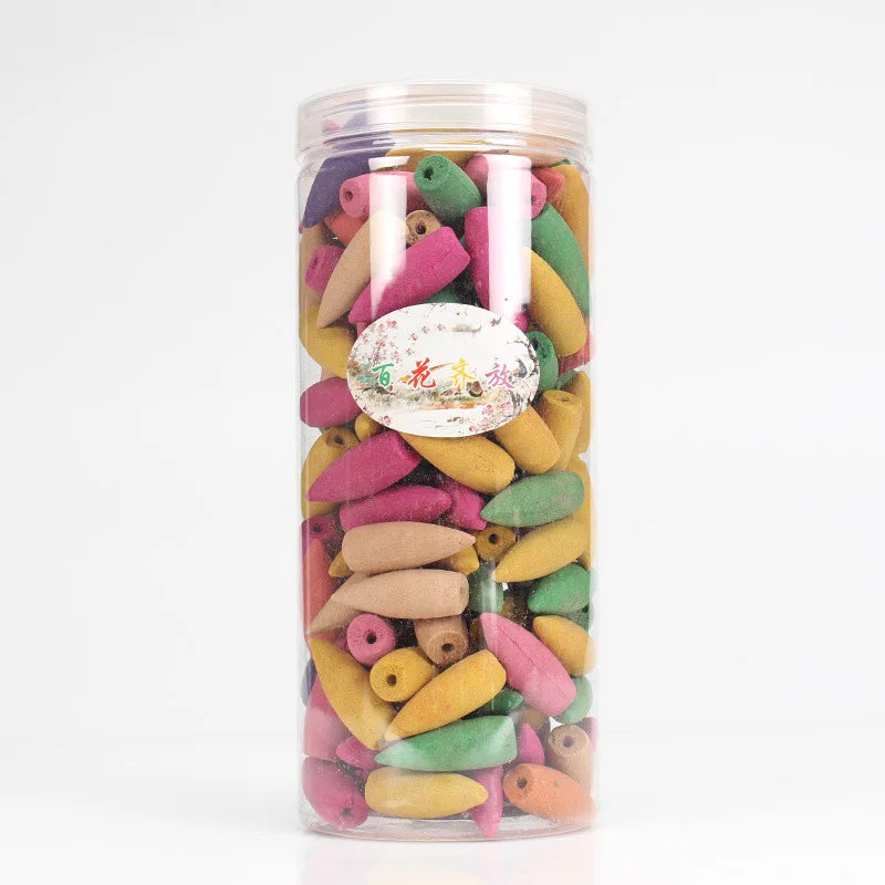 Backflow Incense Cones 168Pcs Fragrance for Waterfall Burner