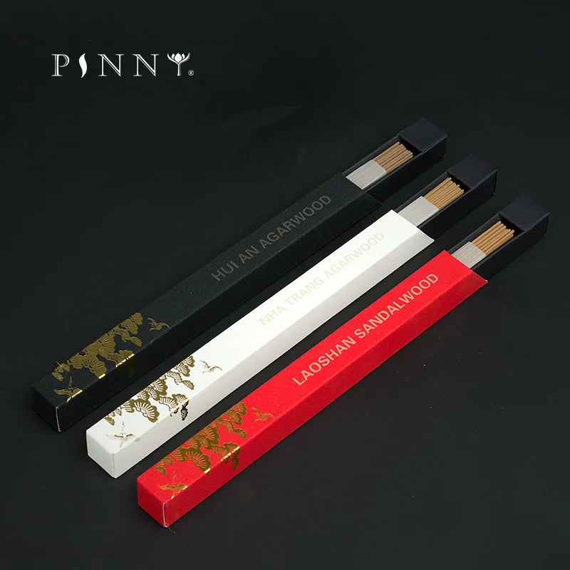 Natural Agarwood & Sandalwood Incense Sticks 21cm