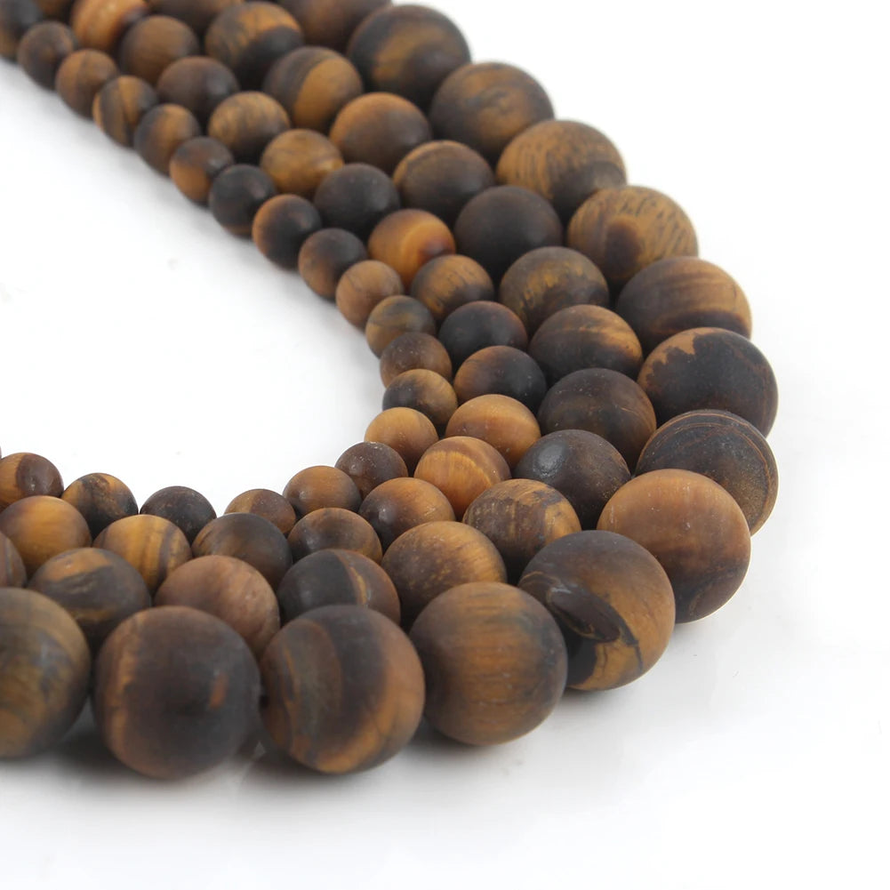 10mm Yellow Tiger Eye Beads for DIY Jewelry Making
