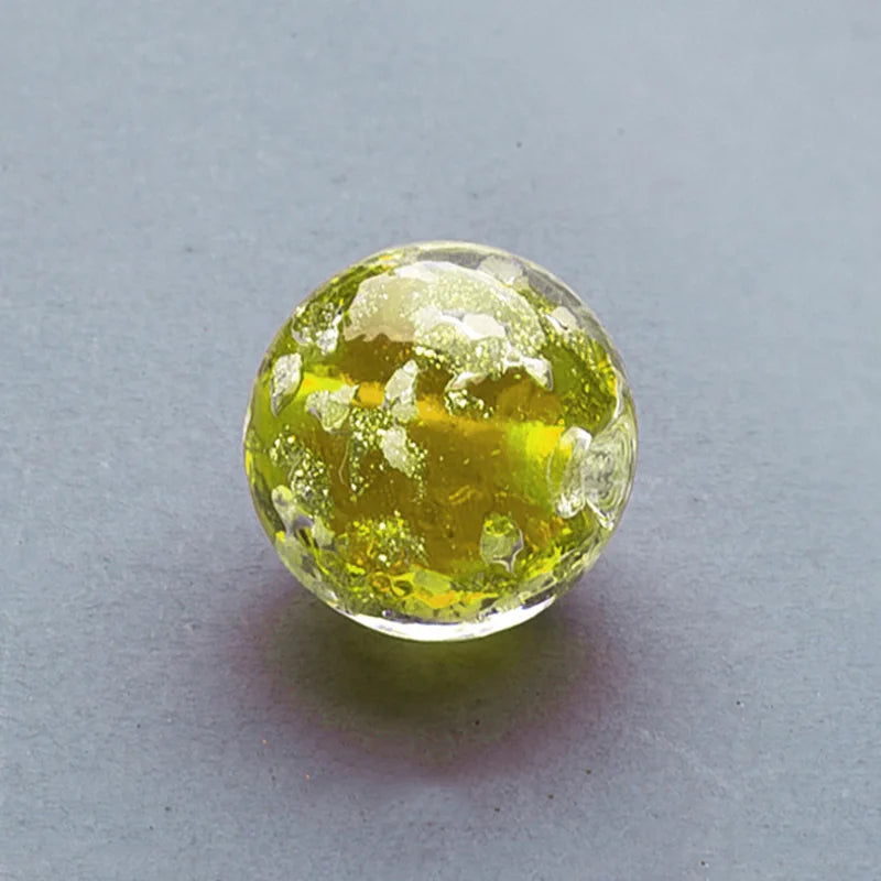 Round Lampwork Glass Beads 8mm 10mm 12mm Loose Beads for Jewelry Making