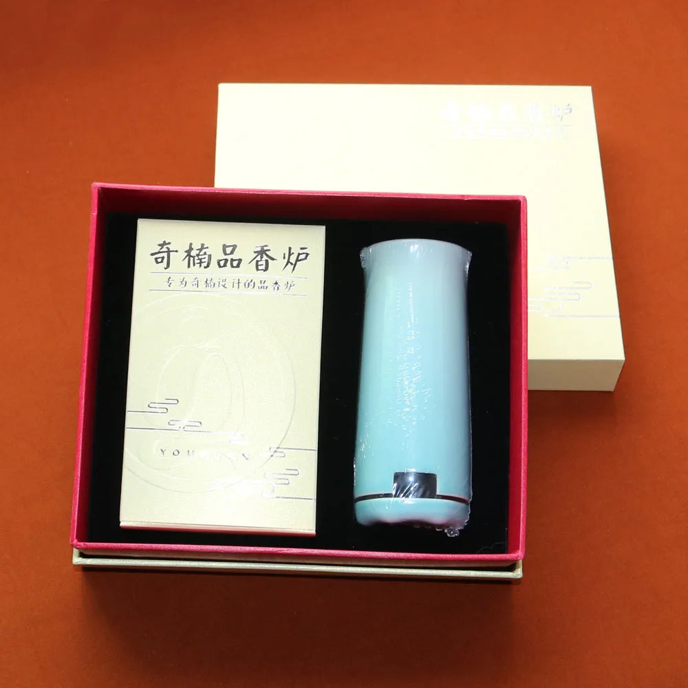 YuLanXiang Kynam Electric incense burner kyara wood heater Portable Rechargeable Ceramic Made in China aloeswood incense censer