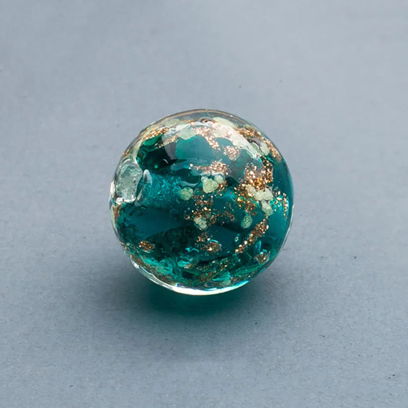 Round Lampwork Glass Beads 8mm 10mm 12mm Loose Beads for Jewelry Making