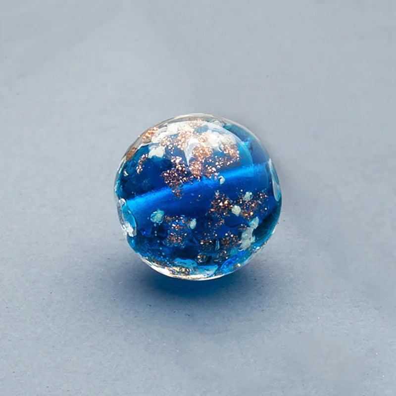 Round Lampwork Glass Beads 8mm 10mm 12mm Loose Beads for Jewelry Making