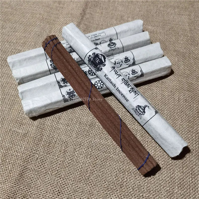 Nepal Himalayan Tibetan Incense Natural Plant Incense Handmade Line Incense DIY Household Indoor Incense Yoga Meditation Calm