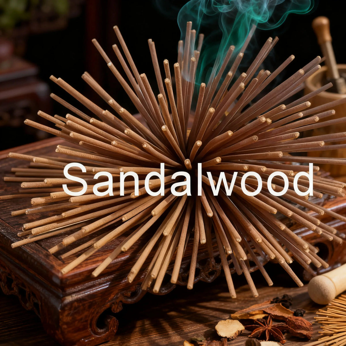 20/50/100/200/400 Sticks, Sacred Wood Incense Sticks, Natural Sandalwood Scent, Healthy and Harmless Home Decor Incense, Safe and Long-Lasting, with a Pleasant Aroma, Suitable for Relaxing in Living Rooms, Study Rooms, Bedrooms, Etc., a Convenient Choice