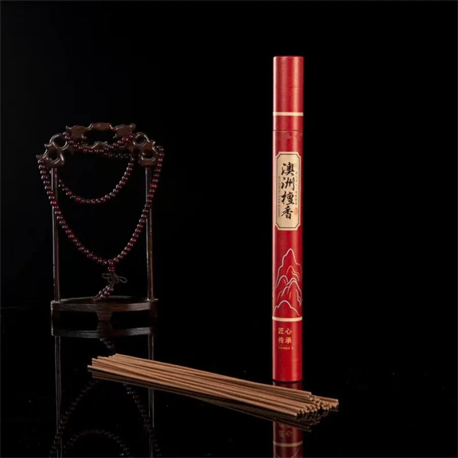 About 40 Pieces of Natural Sandalwood, Agarwood, Reduced True Fragrance, and Aromatherapy Incense, Suitable for Home Decoration