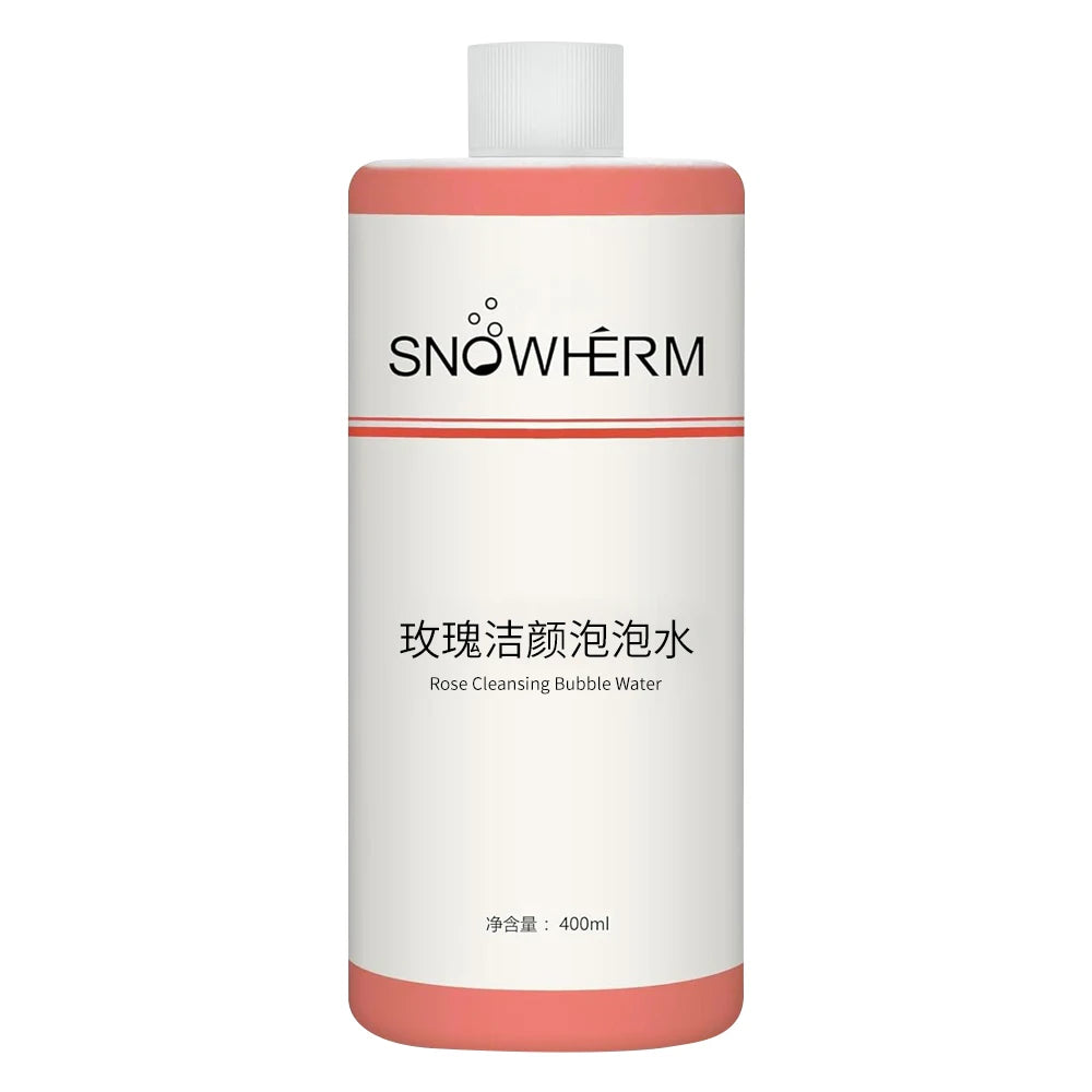 Sakura Lavender Rose Agilawood Bubble Solution for Hydrogen-Oxygen Facial Bubble Machine Deep Cleaning Moisturizing Oil Control
