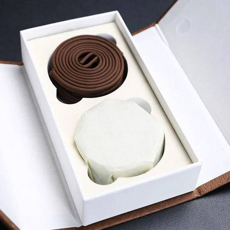 Nha Trang Agarwood Incense Laoshan Sandalwood Coil Incense for Indoor Living Room Fragrance Product Gift Package