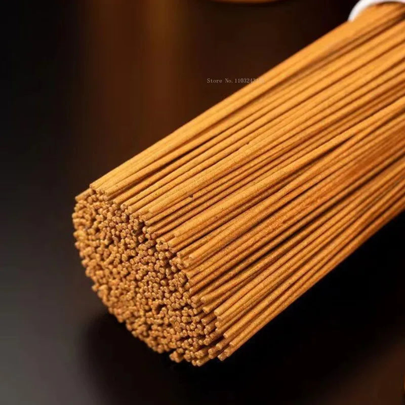250/500g Smokeless Sandalwood 32.5cm Natural Stick Temple Ritual Buddha Aromatherapy Soothing Essence Purifying Air Fragrance
