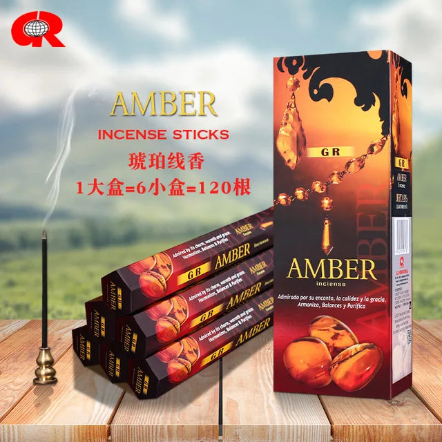 T68 20 Sticks Fragrances India Incense Stick Handmade Aromatherapy Sticks Sandalwood Lavender Meditation Incenses