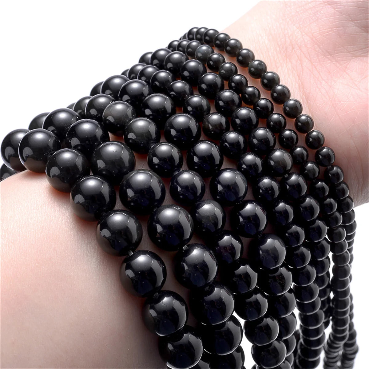 Natural Stone Beads 4 6 8 10mm Aquamarine Lava Turquoises Agates Quartz Jaspers Crystals Beads For Jewelry Making DIY Necklace