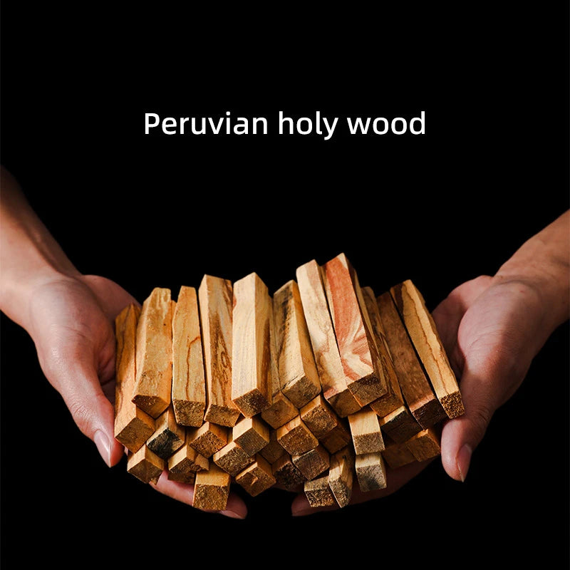 Peruvian Holy Wood Logs Natural Aromatherapy Aura Spatial Magnetic Field Meditation Spiritual Cultivation Fragrance Palo Santo
