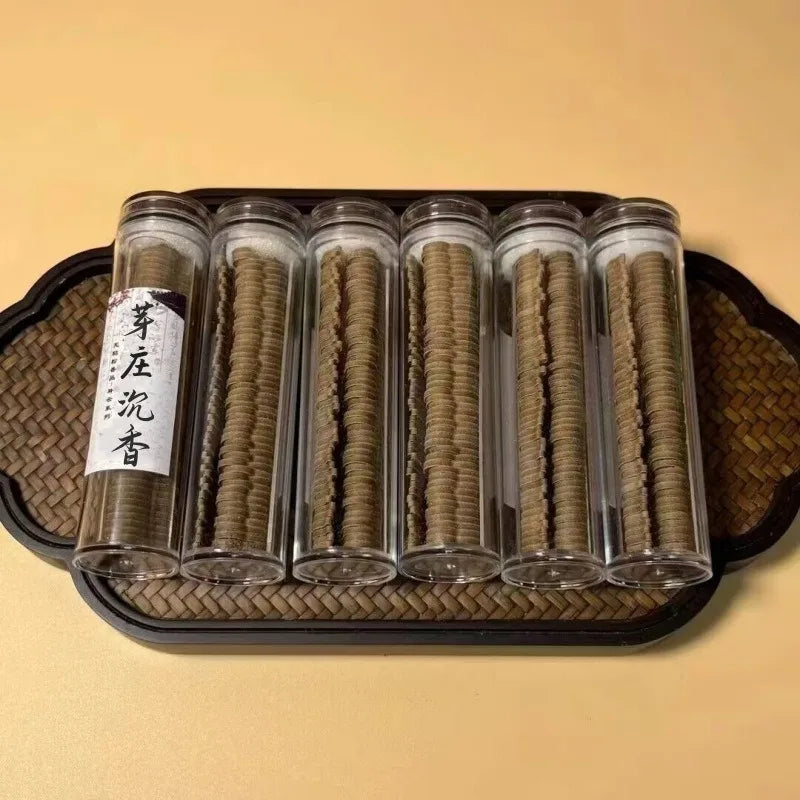 42pcs Non-stick Incense Coil Auspicious Cloud Chi Nan Nha Trang Agarwood Pan Incense Bedroom To Purify The Air Aromatherapy