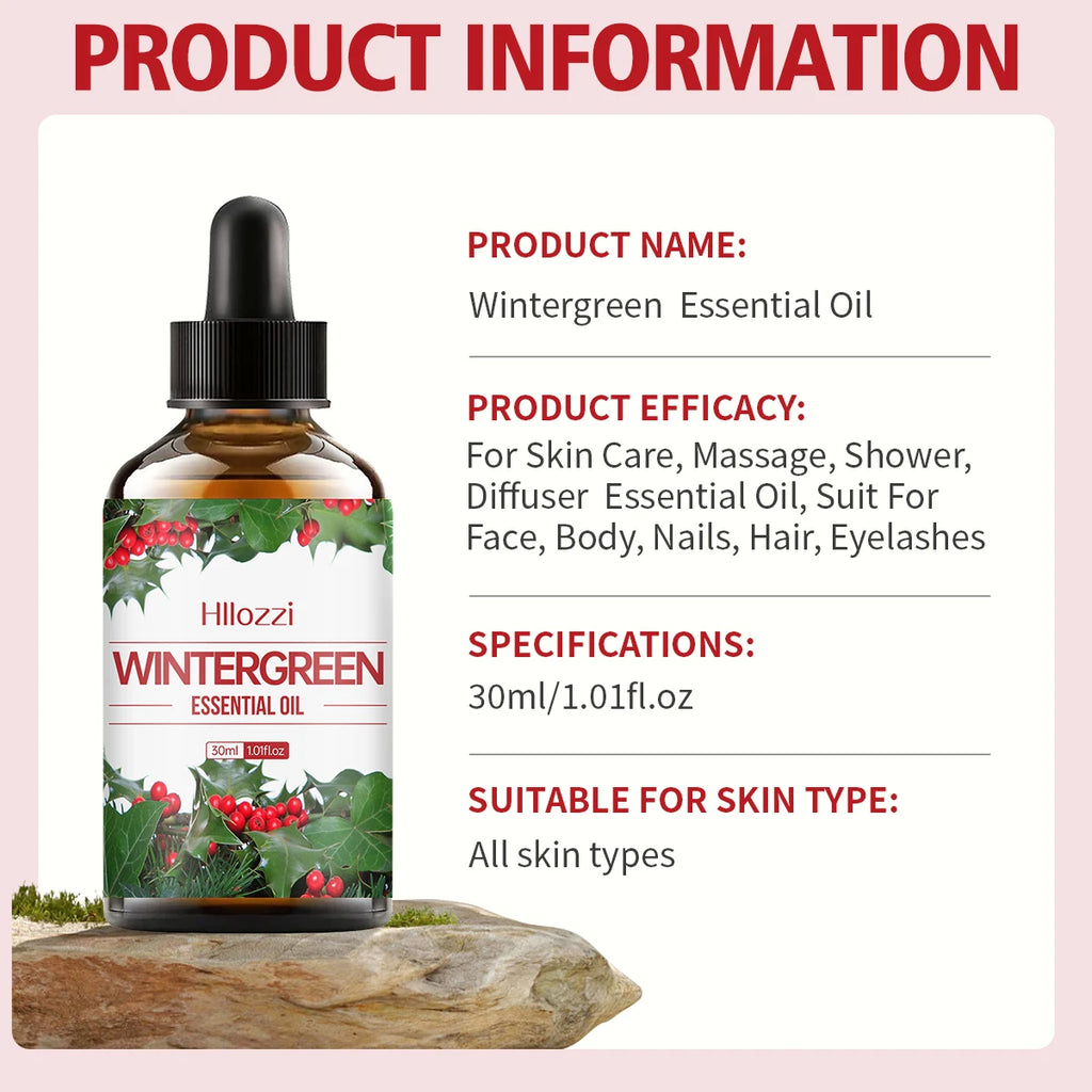 Wintergreen essential oil hydration and moisturizing aromatherapy aromatherapy soap diffuser humidifier multifunctional essentia