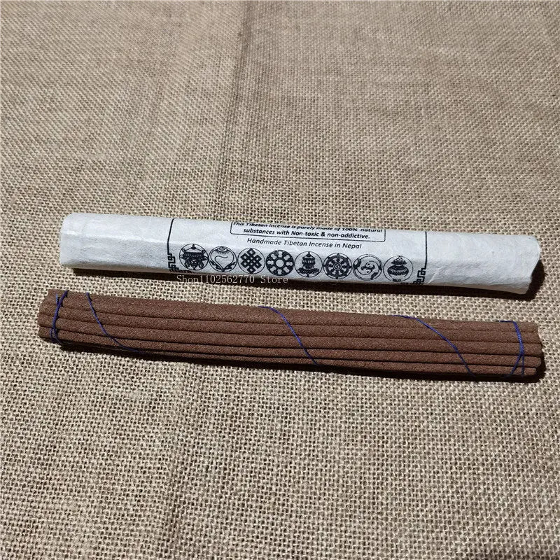 Nepal Himalayan Tibetan Incense Natural Plant Incense Handmade Line Incense DIY Household Indoor Incense Yoga Meditation Calm