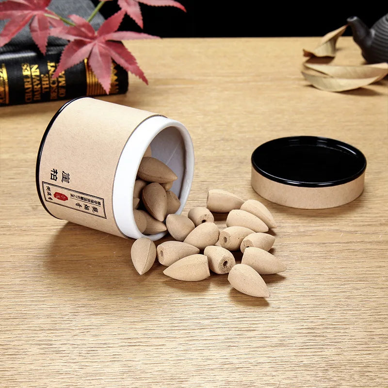 100% Natural Sandalwood Backflow Incense Cones for Waterfall Burner