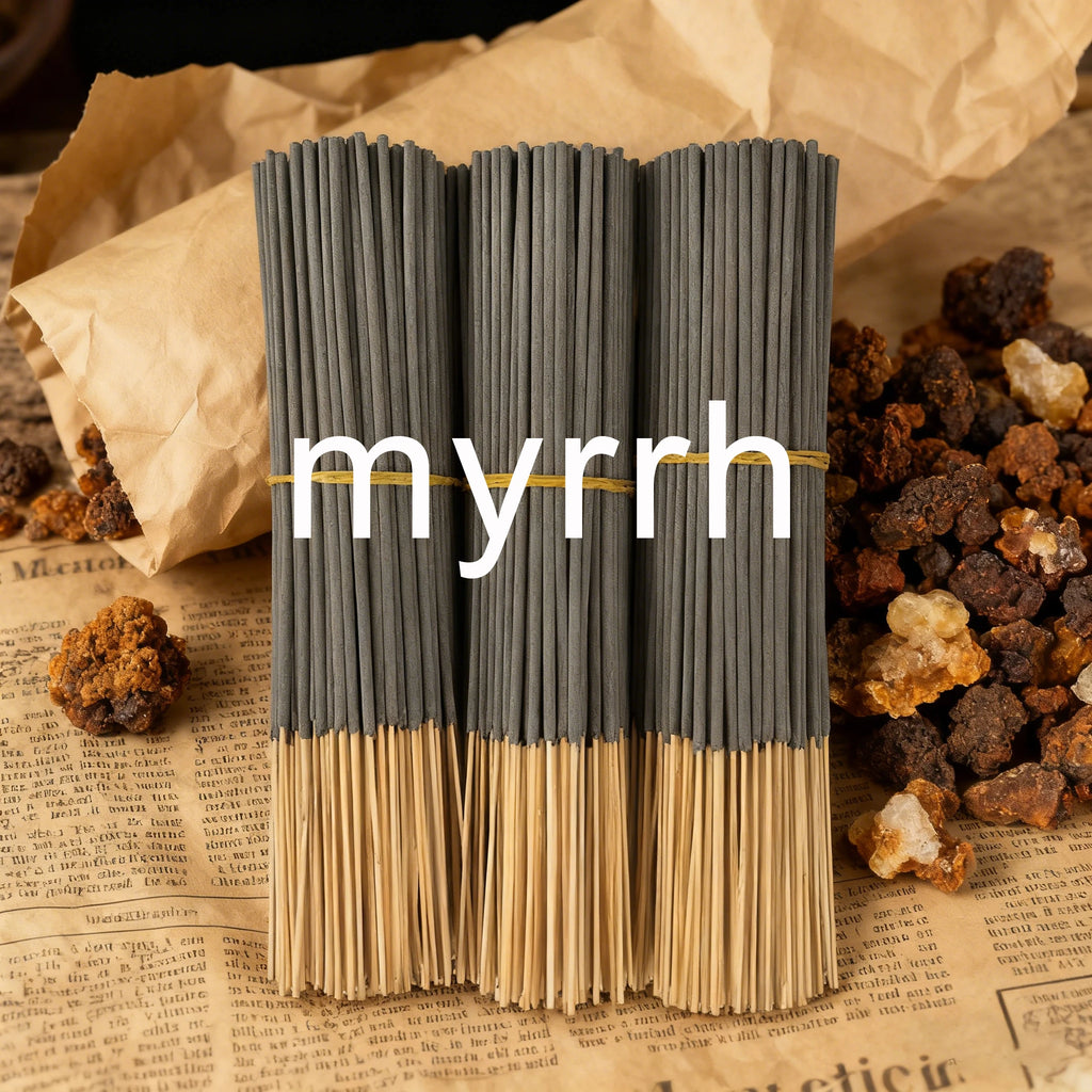 20/50/100/200/403 Pieces, Handmade High-Quality Myrrh Incense Sticks - Artificial Wood Removes Smoke Odor, Purifies the Air, Long-Lasting Fragrance, Suitable for Home, Camping, Garden, Pool and Outdoor Activities - Air Purification and Relaxation, Holiday