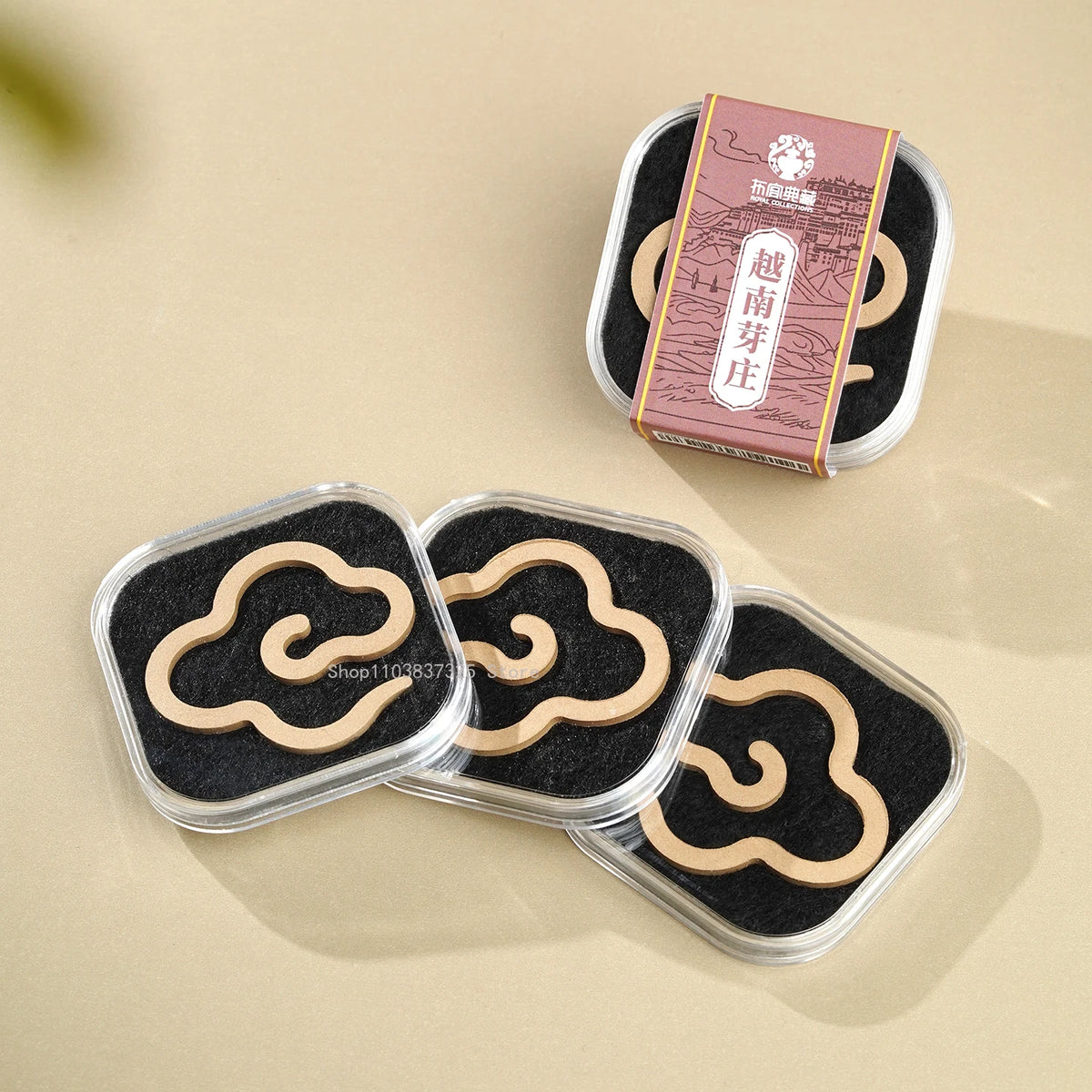 3pcs/pack Potala Palace Nha Trang Agarwood/old Sandalwood Coil Incense Indoor Bedroom Home Office Relax The Mind Aromatherapy