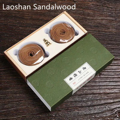 48pcs Agarwood Incense Coils Sandalwood Scent