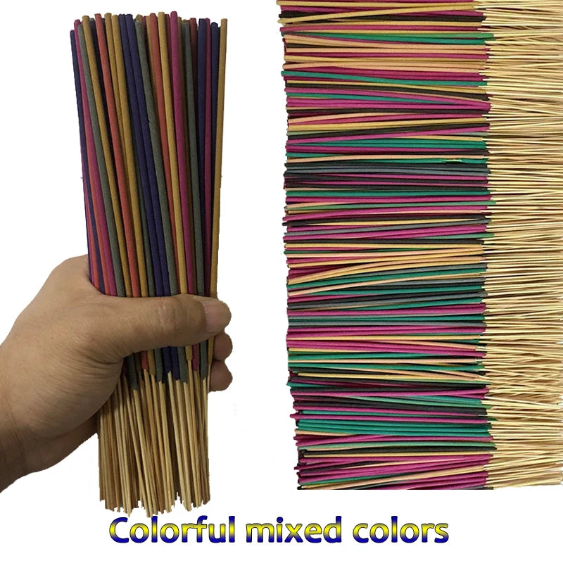 30/120pcs Aromatherapy Incense Sticks Set Various Natural Fragrances Lavender Jasmine Ocean Rose Sakura Incense, Yoga Meditation