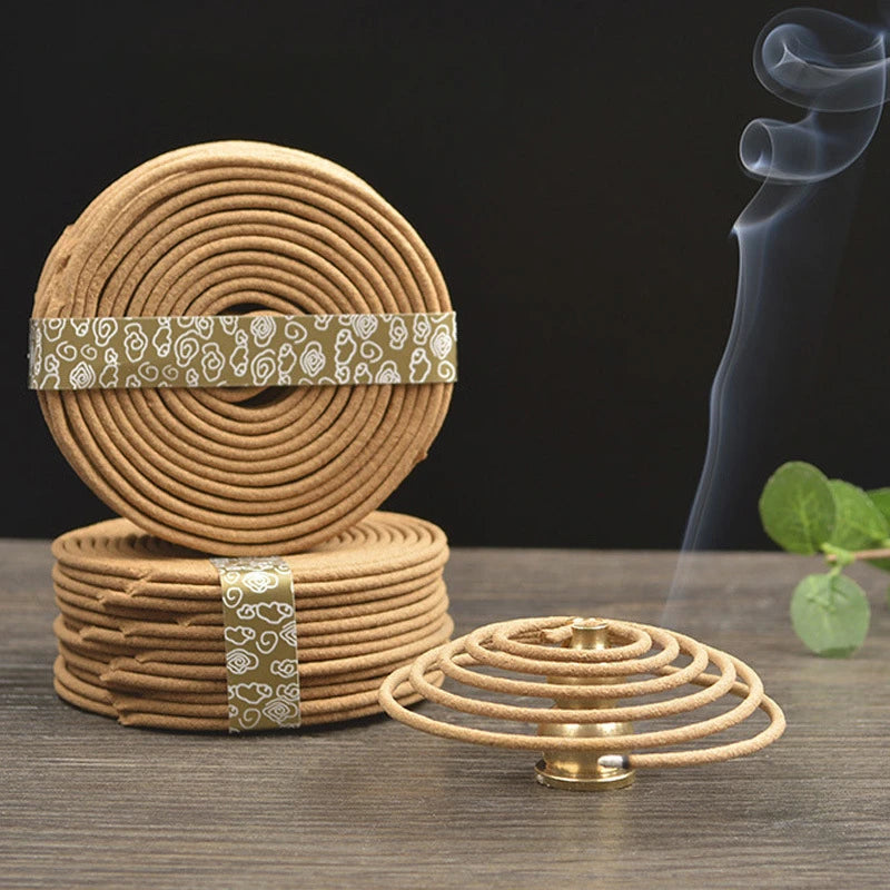 Coil Incense 48pcs Sandalwood Agarwood Aromatherapy